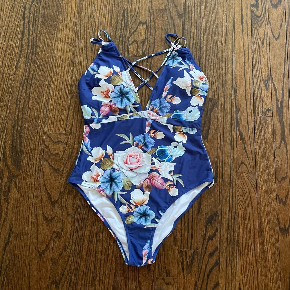 Floral One-Piece Swimsuit